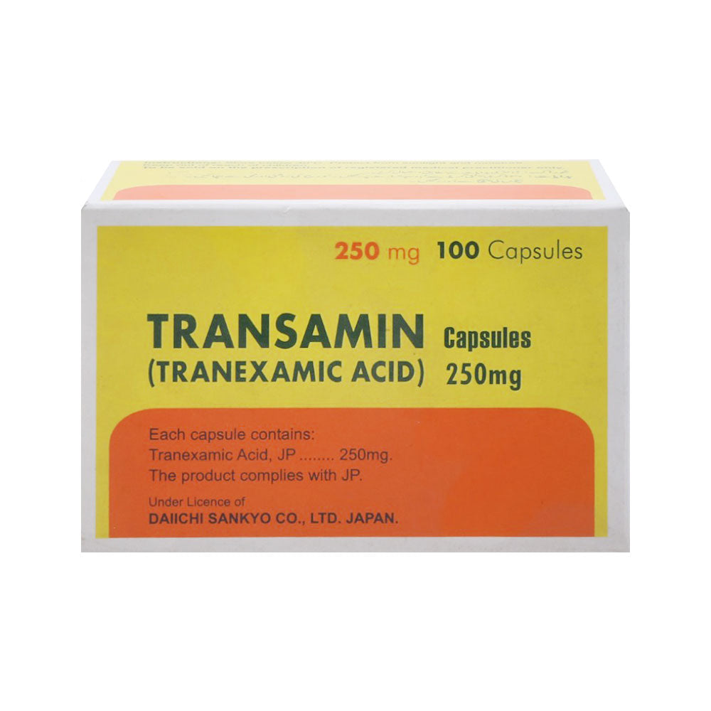 TRANSAMIN 250MG CAP Box - MamasJan Medicen