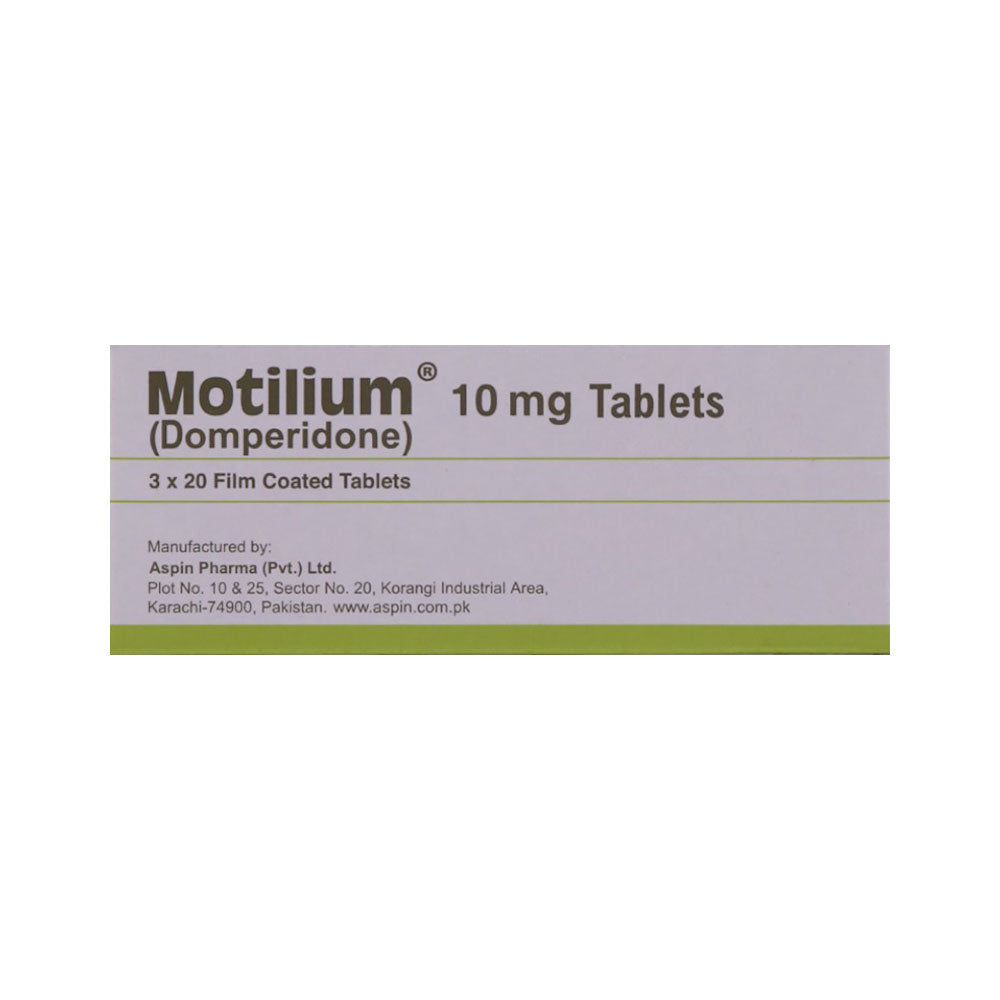 MOTILIUM TAB 60S Strip - MamasJan Medicen