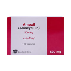 AMOXIL 500MG CAP 100S Strip - MamasJan Medicen