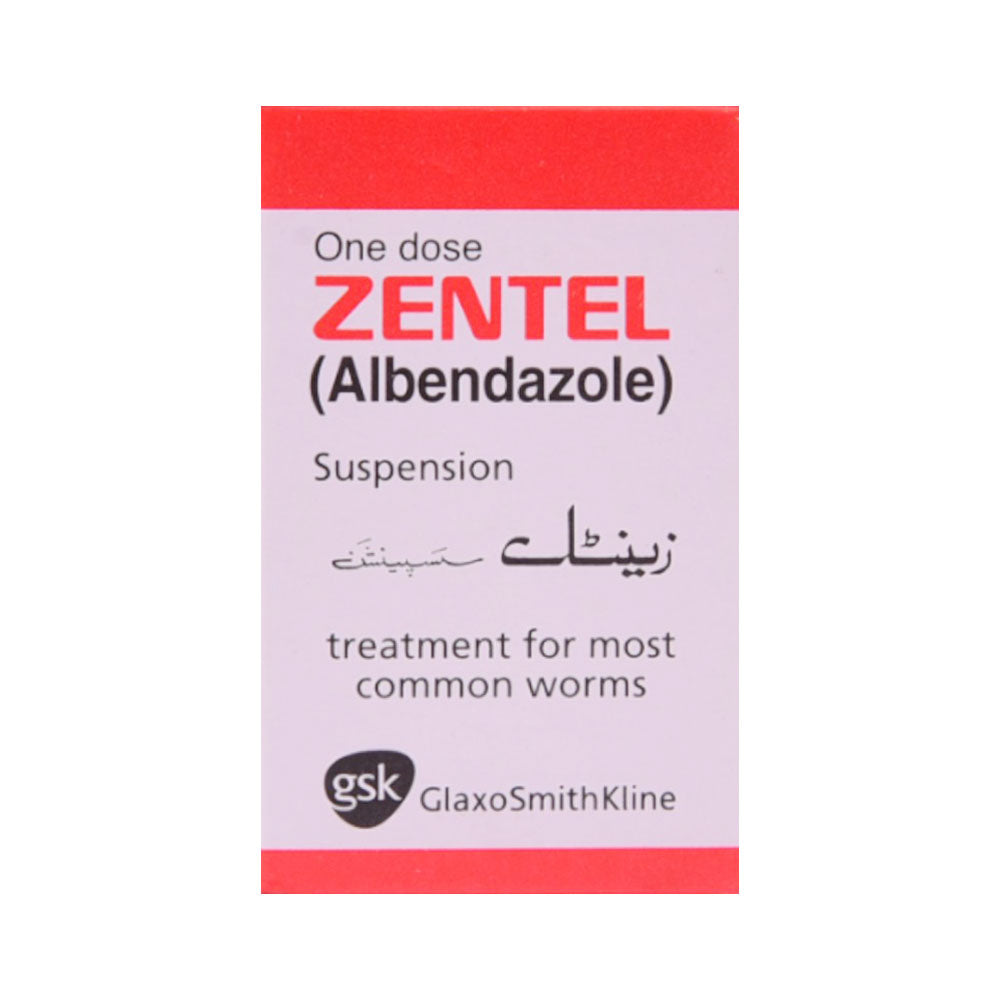 ZENTEL SUSP 10ML Box - MamasJan Medicen