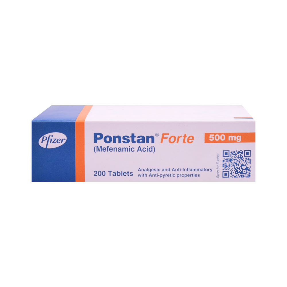 PONSTAN FORTE TAB 200S Stip - MamasJan Medicen