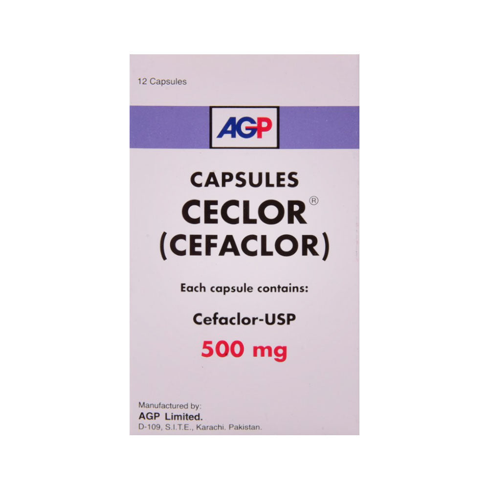 CECLOR 500MG CAP Default Title - MamasJan Medicen