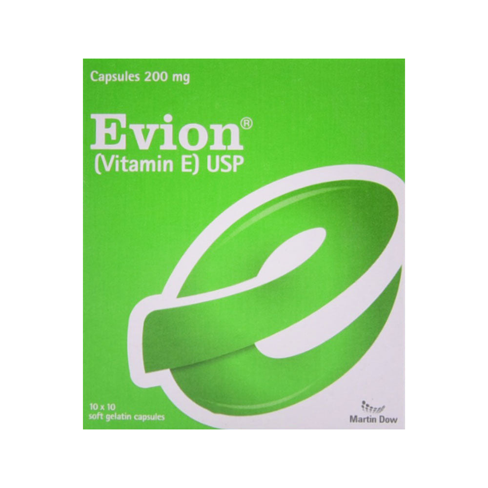 EVION 200MG CAP Strip - MamasJan Medicen