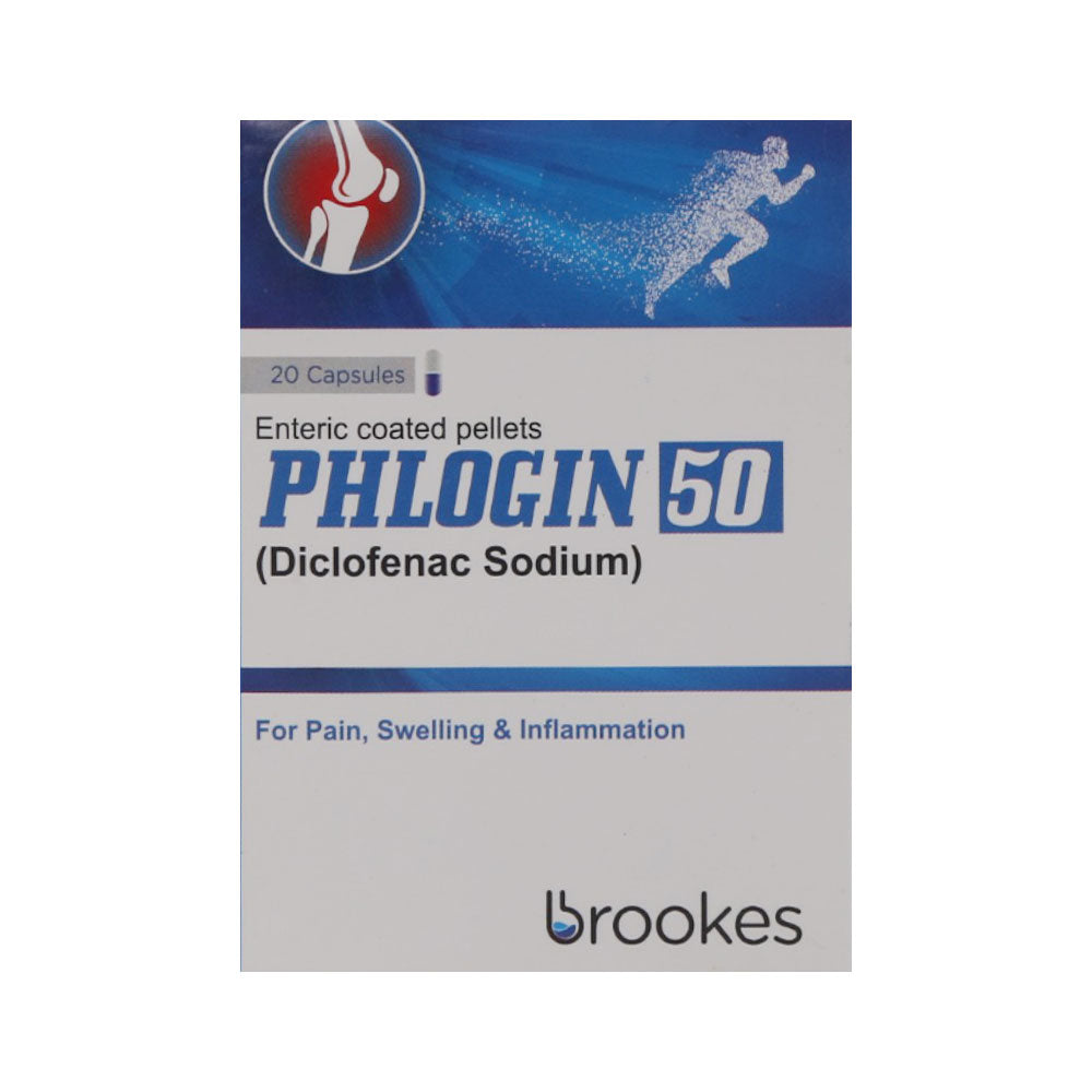 PHLOGIN 50MG CAP 20S Strip - MamasJan Medicen