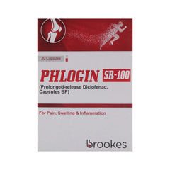 PHLOGIN SR 100 CAP 20S Strip - MamasJan Medicen