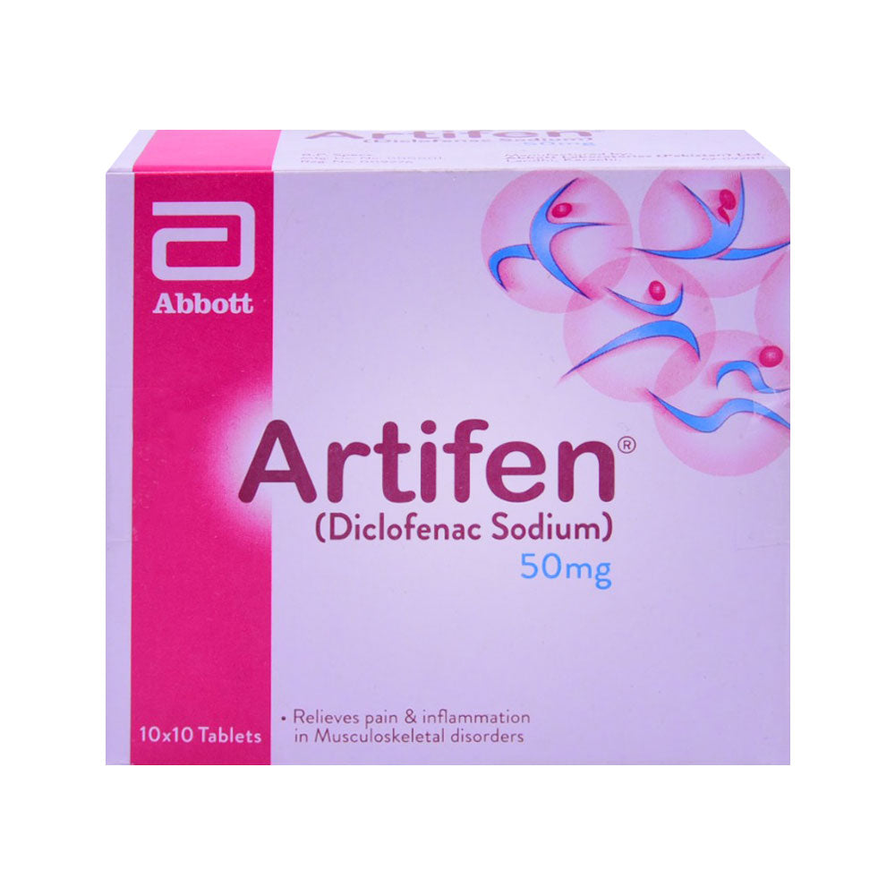 ARTIFEN 50MG TAB Strip - MamasJan Medicen