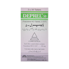 DEPREL 50MG TAB Strip - MamasJan Medicen