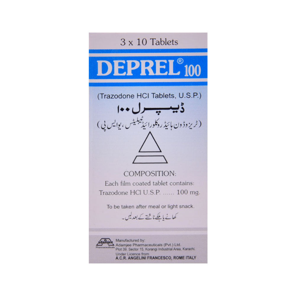 DEPREL 100MG TAB Strip - MamasJan Medicen