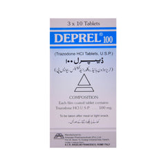 DEPREL 100MG TAB Strip - MamasJan Medicen