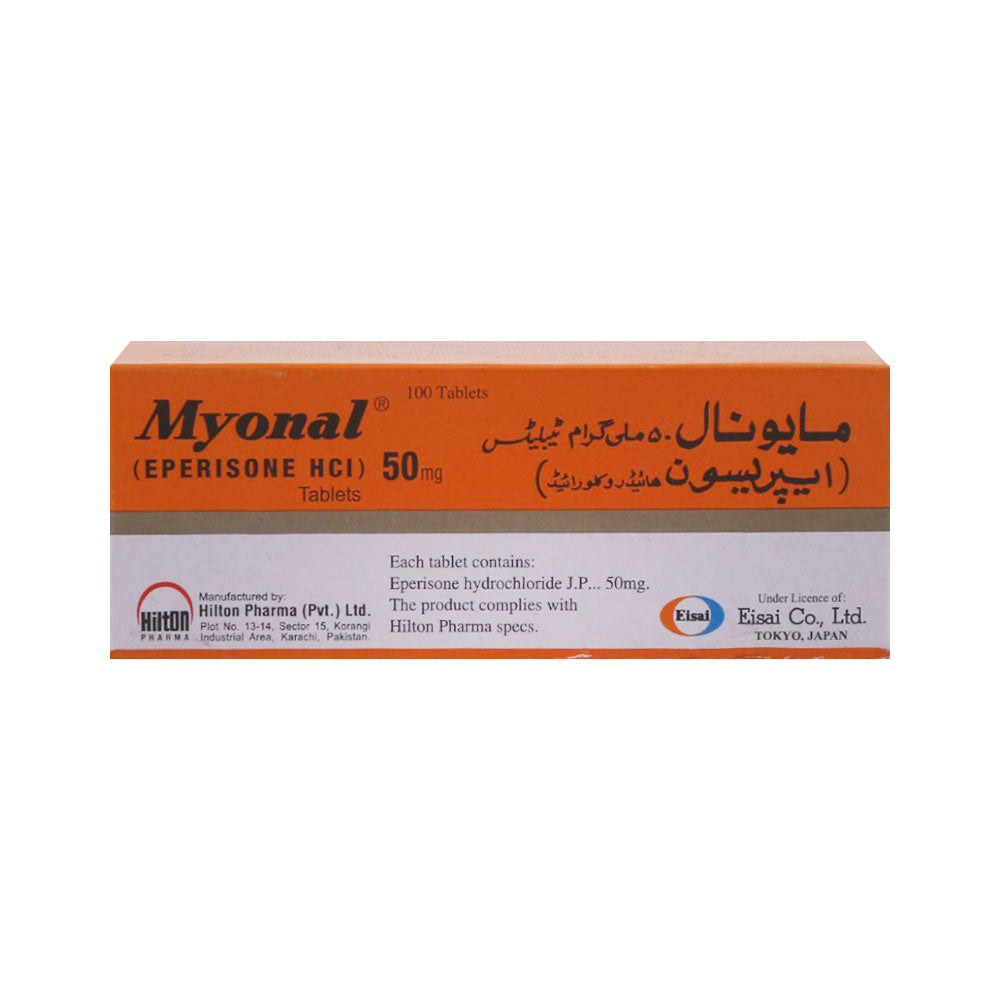 MYONAL TAB Strip - MamasJan Medicen