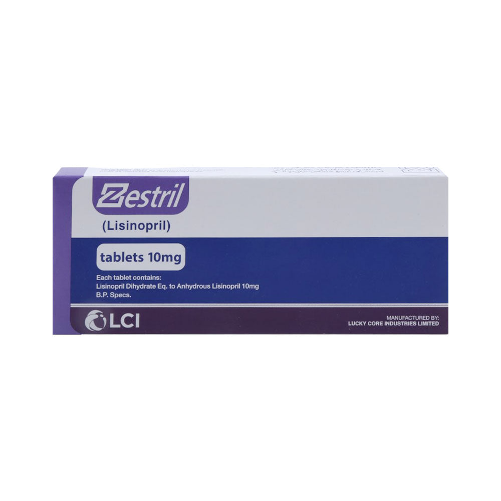 ZESTRIL 10MG TAB Default Title - MamasJan Medicen