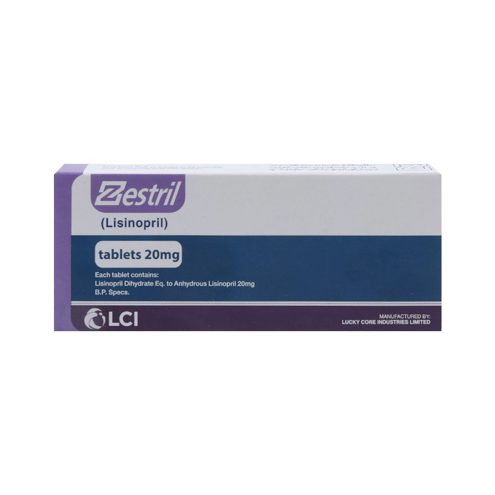 ZESTRIL 20MG TAB Default Title - MamasJan Medicen