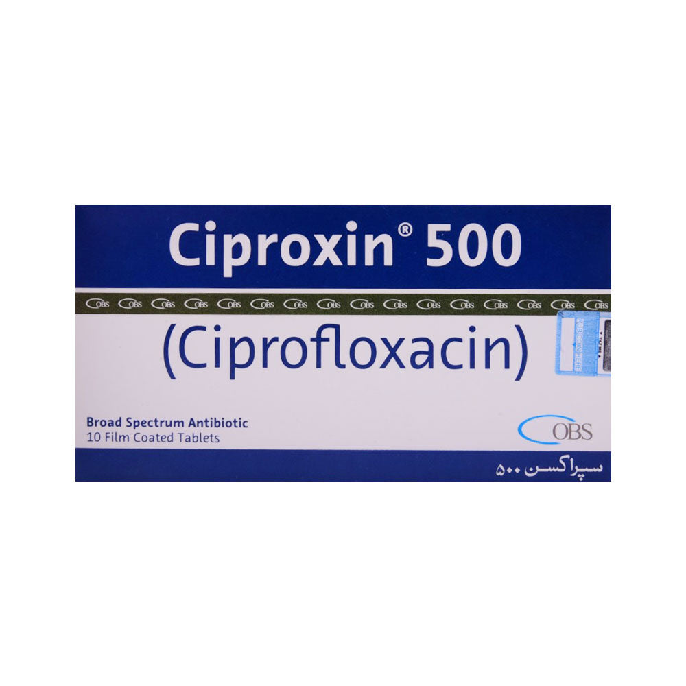CIPROXIN 500MG TAB Default Title - MamasJan Medicen