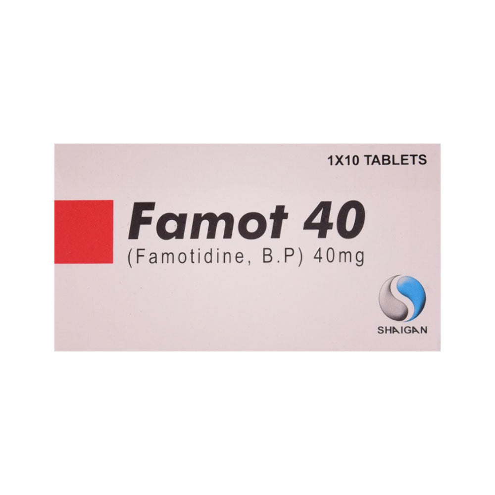 FAMOT 40MG TAB Box - MamasJan Medicen