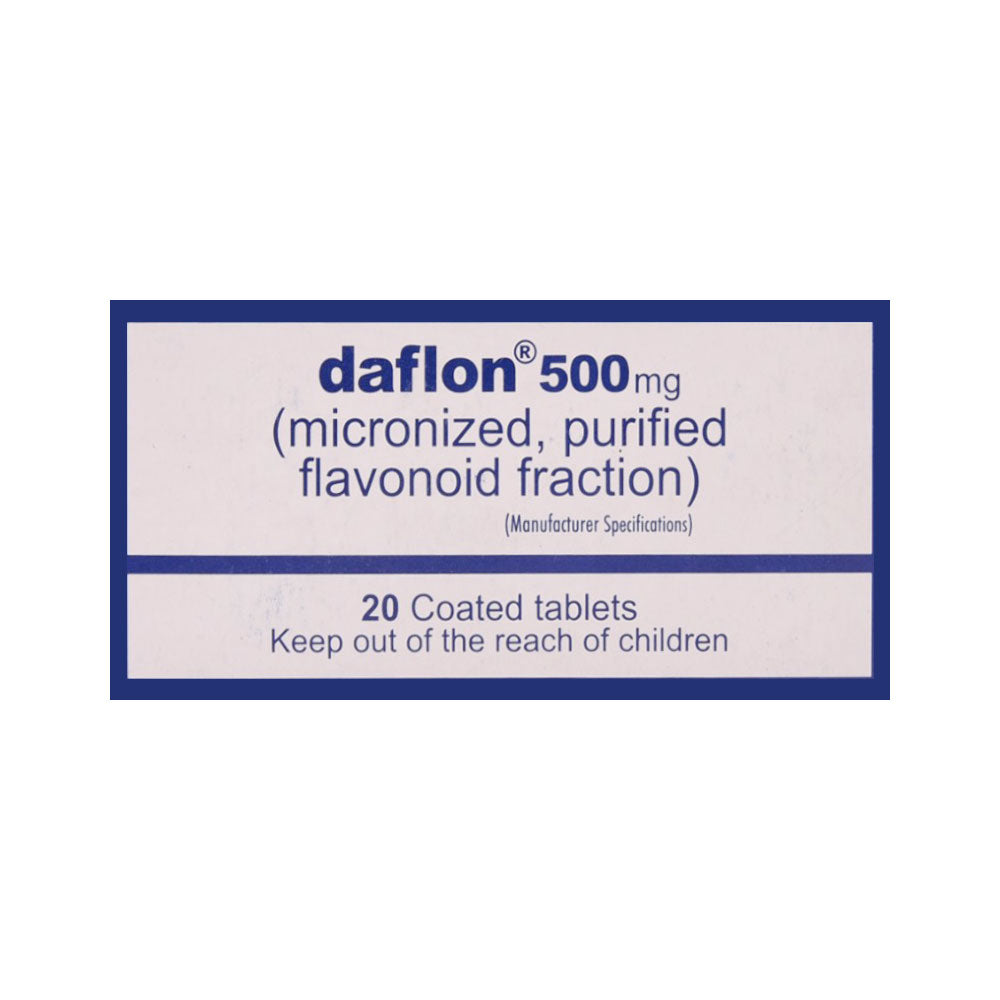 DAFLON 500MG TAB Box - MamasJan Medicen