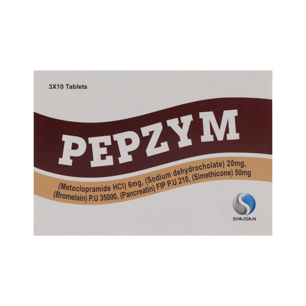 PEPZYM TAB Strip - MamasJan Medicen