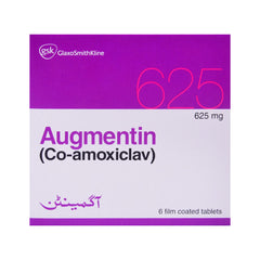AUGMENTIN 625MG TAB 6S Default Title - MamasJan Medicen