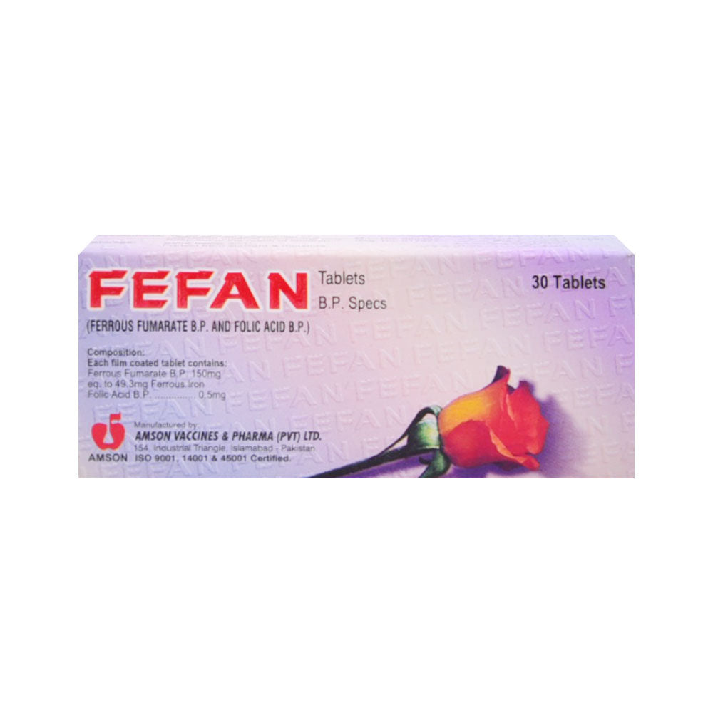 FEFAN TAB Strip - MamasJan Medicen