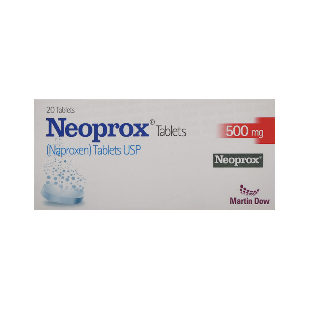 NEOPROX 500MG TAB Strip - MamasJan Medicen