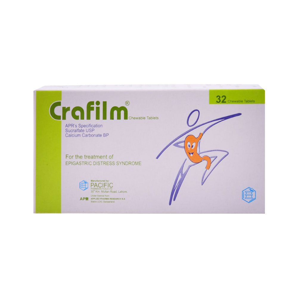 CRAFILM CHEWABLE TAB Strip - MamasJan Medicen
