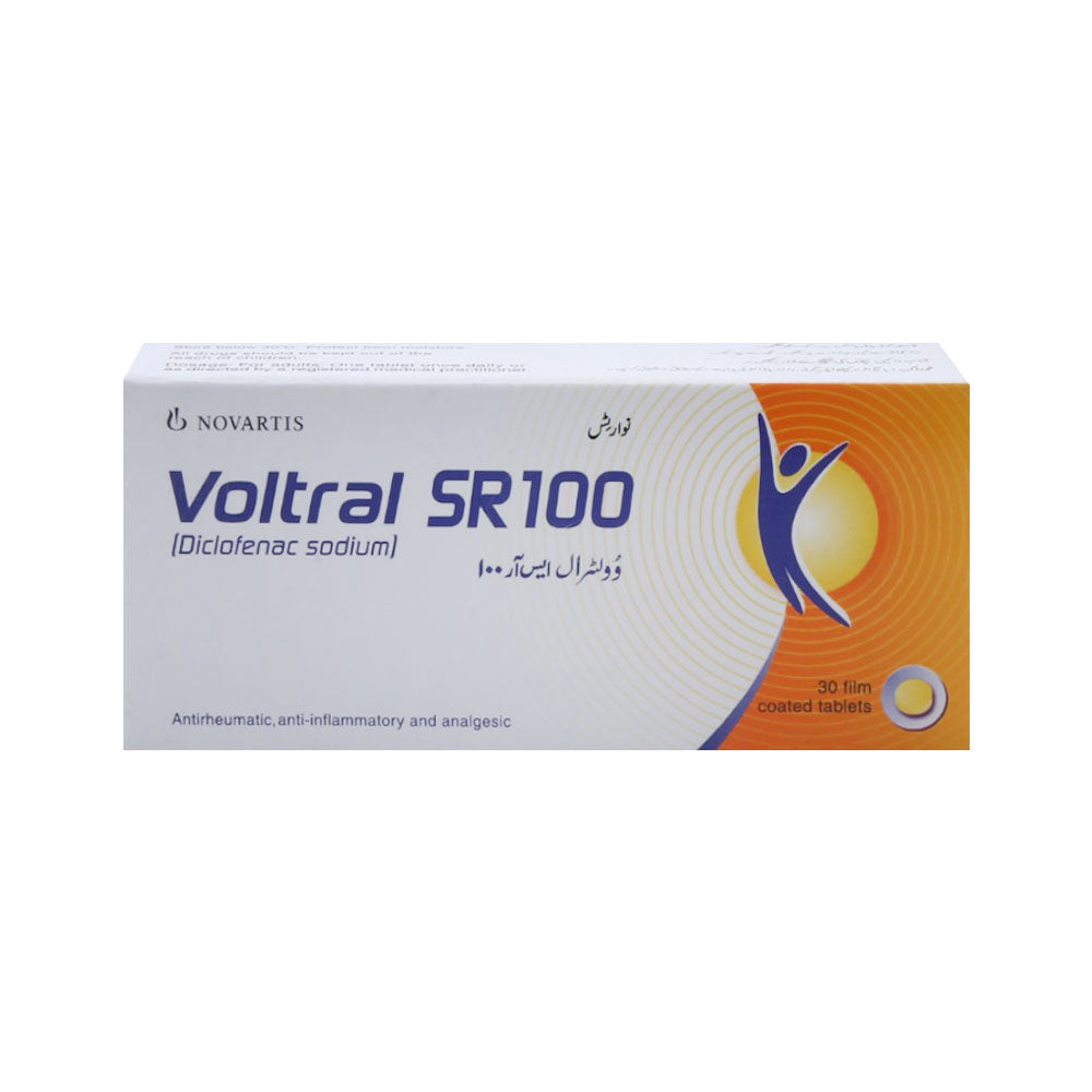 VOLTRAL 100MG SR TAB Strip - MamasJan Medicen