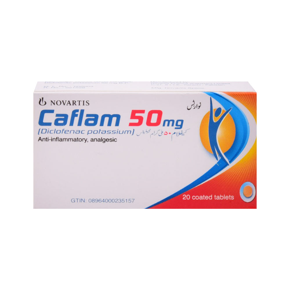 CAFLAM 50MG TAB Strip - MamasJan Medicen