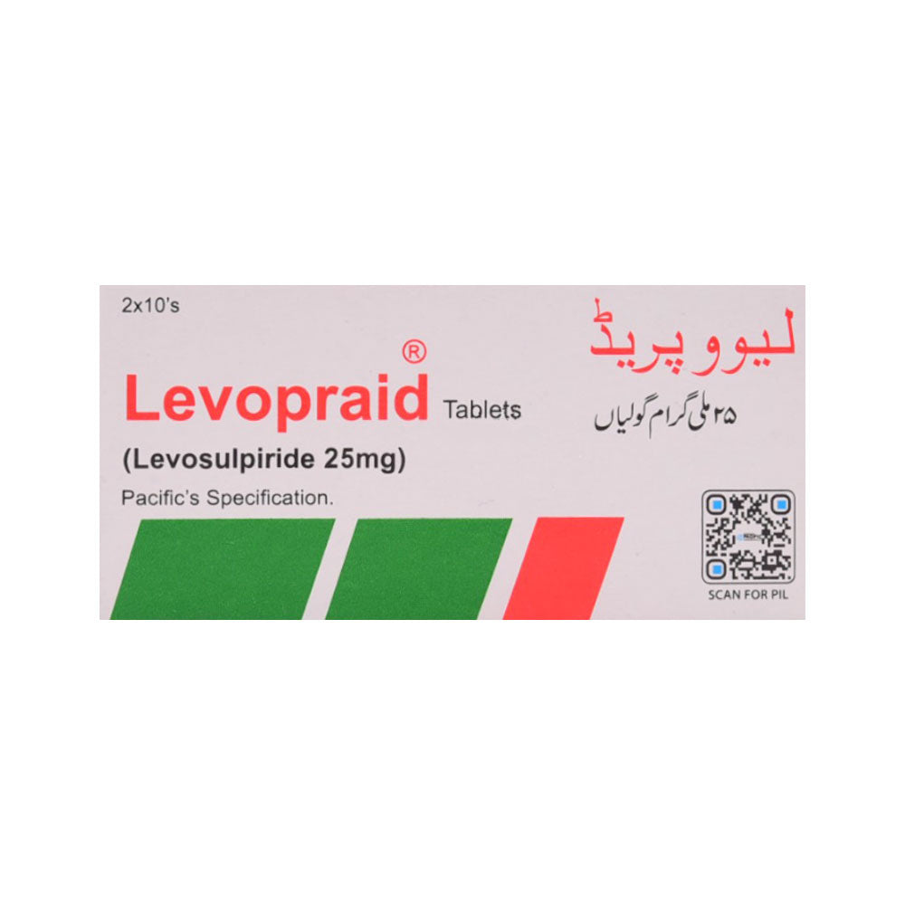 LEVOPRAID 25MG TAB Stip - MamasJan Medicen