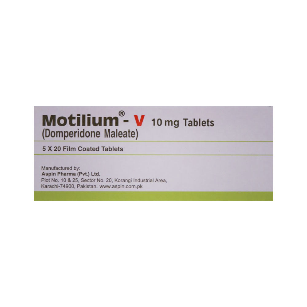 MOTILIUM V TAB 100S Strip - MamasJan Medicen