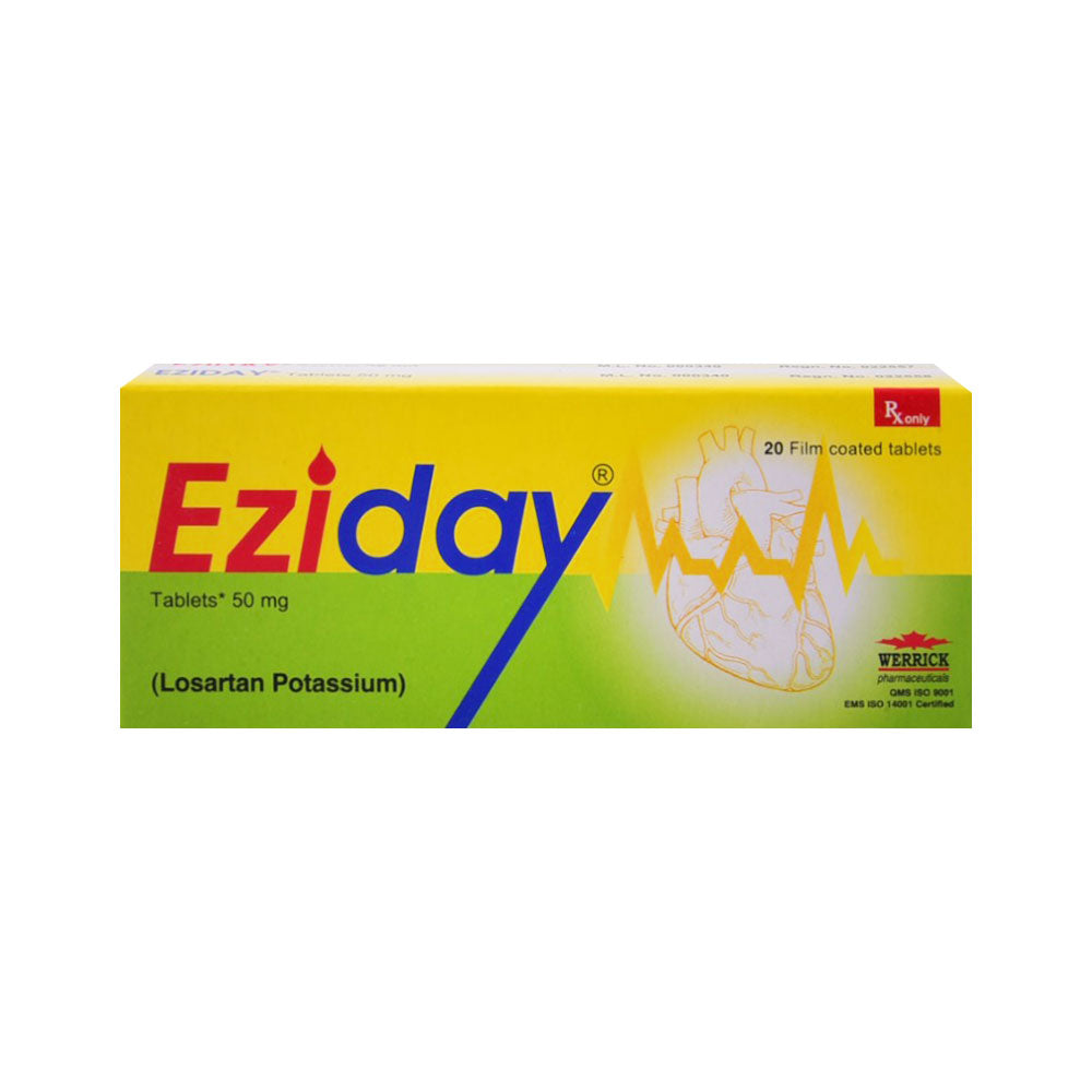 EZIDAY 50MG TAB Default Title - MamasJan Medicen