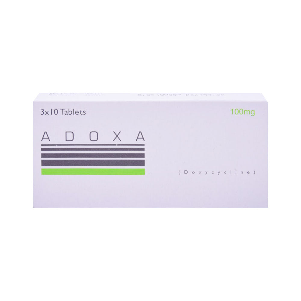 ADOXA 100MG TAB Strip - MamasJan Medicen