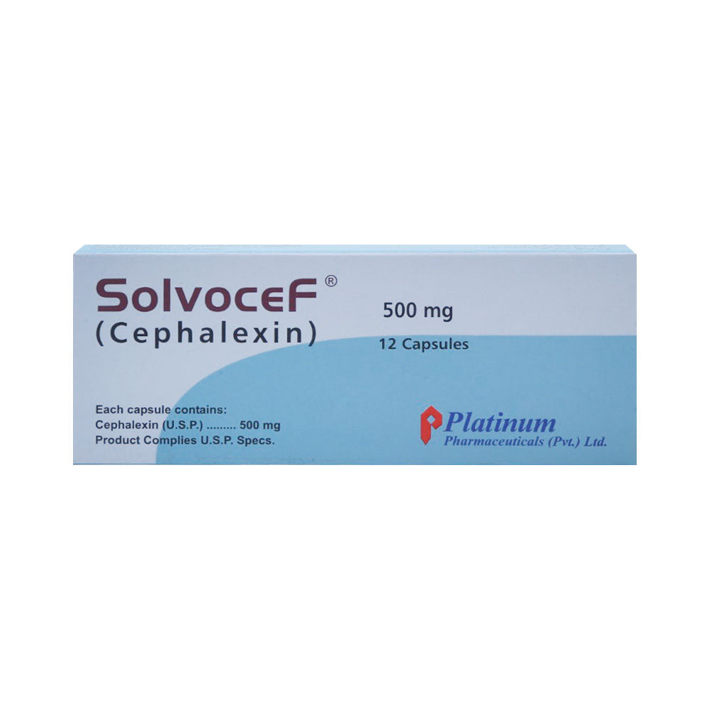 SOLVOCEF 500MG CAP Default Title - MamasJan Medicen