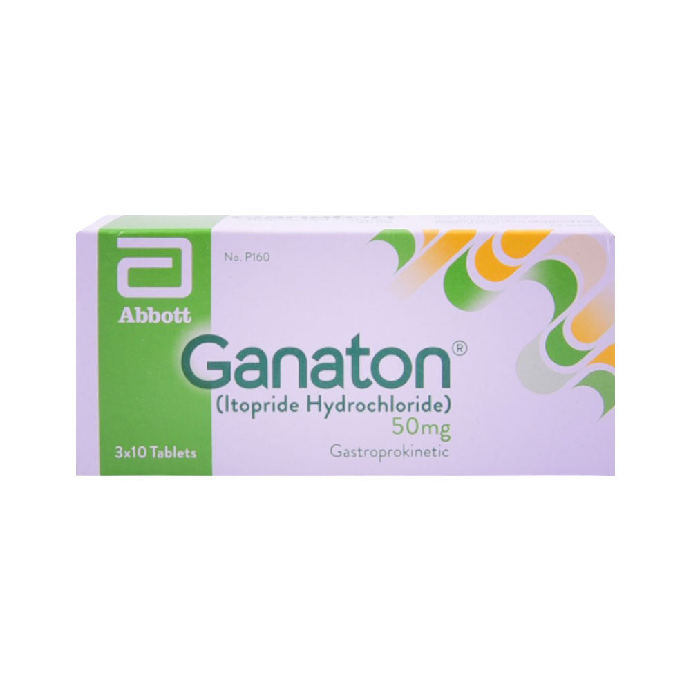 GANATON 50MG TAB (30S) Strip - MamasJan Medicen