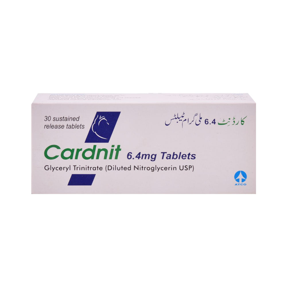 CARDNIT 6.4MG TAB Strip - MamasJan Medicen