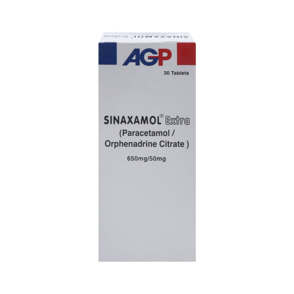 SINAXAMOL EXTRA TAB Strip - MamasJan Medicen