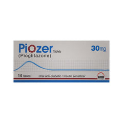 PIOZER 30MG TAB Strip - MamasJan Medicen