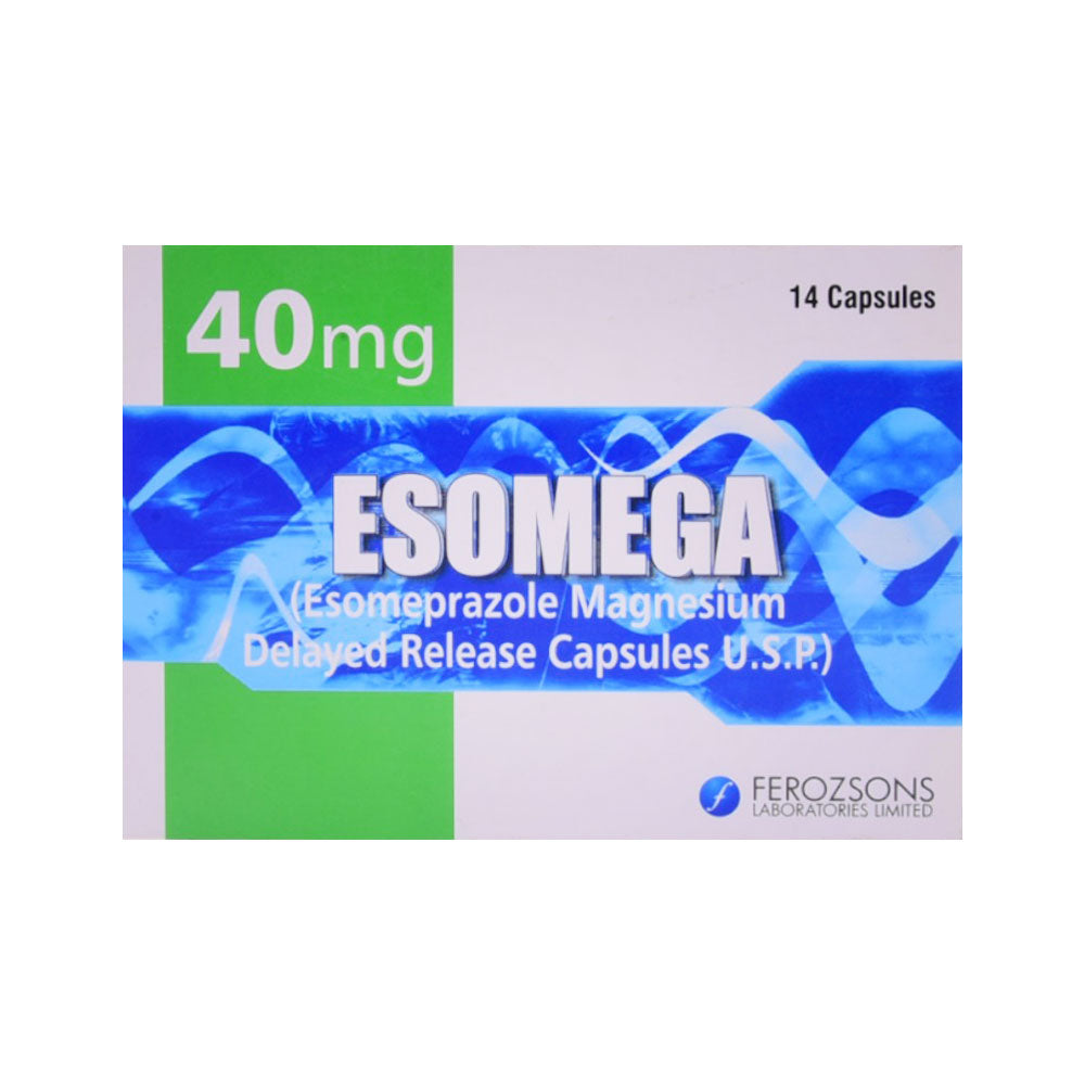 ESOMEGA 40MG CAP 14S Default Title - MamasJan Medicen