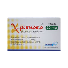 X PLENDED 20MG TAB 10S Default Title - MamasJan Medicen
