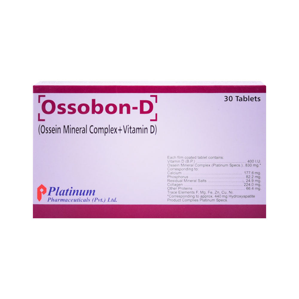 OSSOBON D TAB Strip - MamasJan Medicen