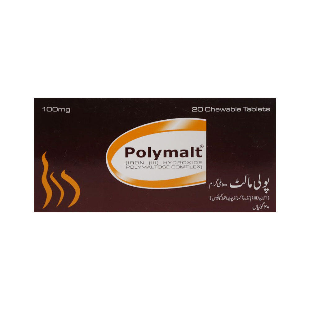 POLYMALT 100MG TAB 20S Stip - MamasJan Medicen