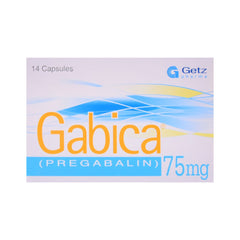 GABICA 75MG CAP Stip - MamasJan Medicen
