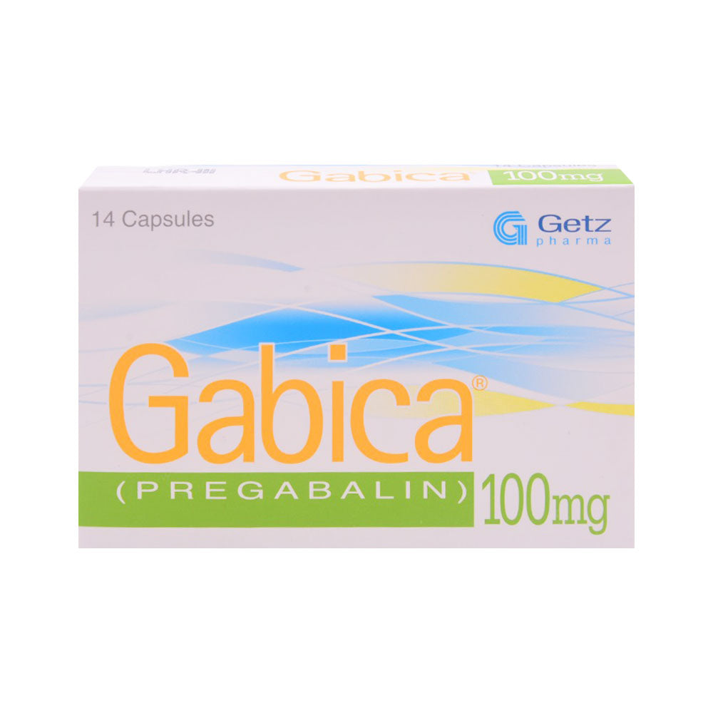 GABICA 100MG CAP Stip - MamasJan Medicen