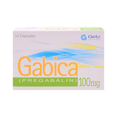 GABICA 100MG CAP Stip - MamasJan Medicen