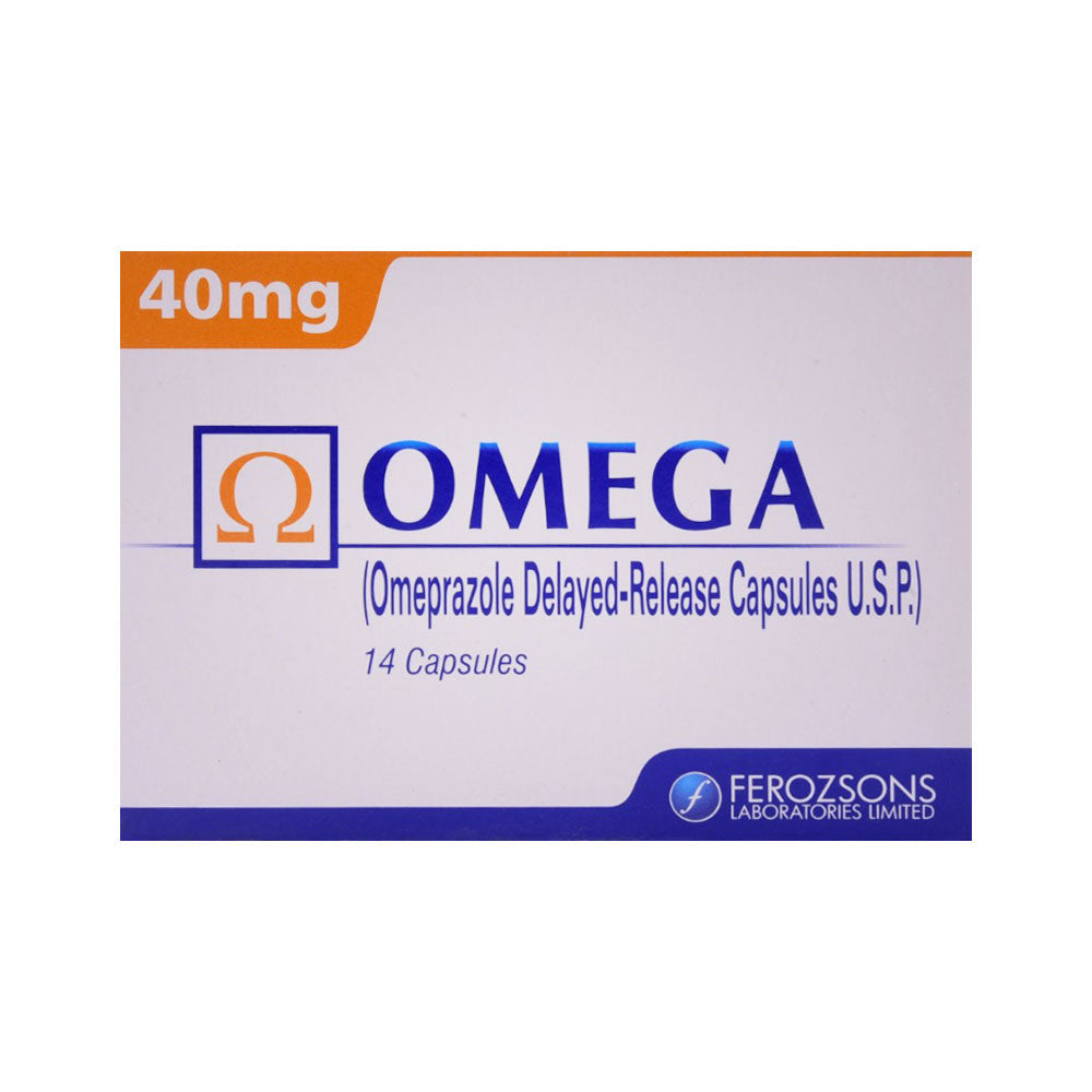 OMEGA CAP 40MG Strip - MamasJan Medicen