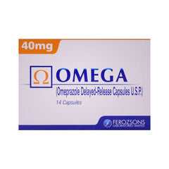 OMEGA CAP 40MG Strip - MamasJan Medicen