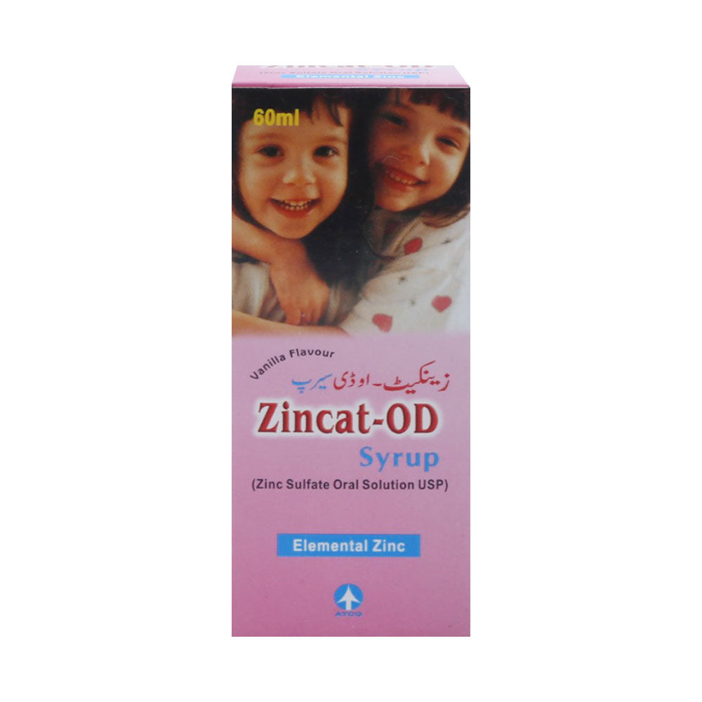 ZINCAT OD SYP 60ML Default Title - MamasJan Medicen