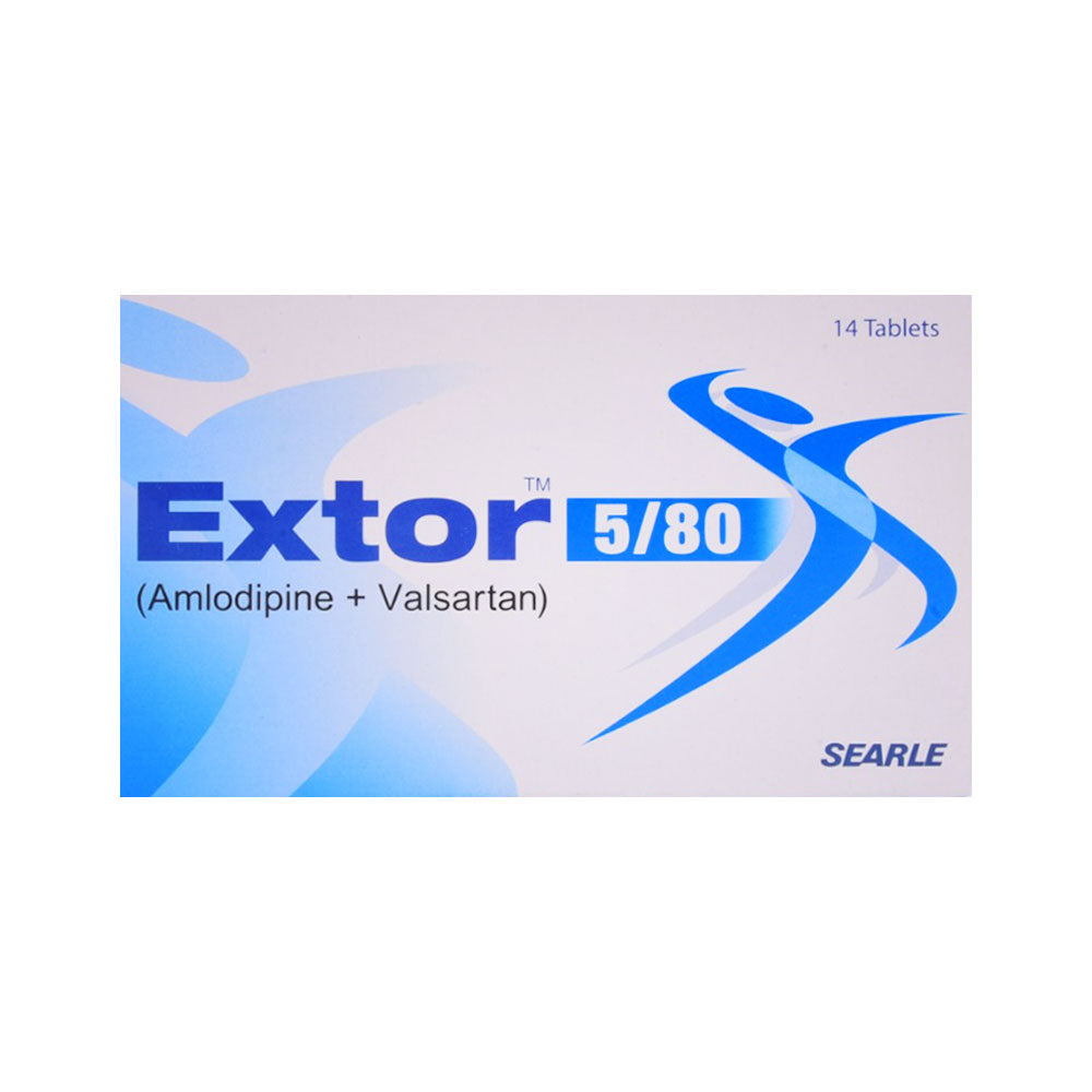 EXTOR 5/80MG TAB Default Title - MamasJan Medicen