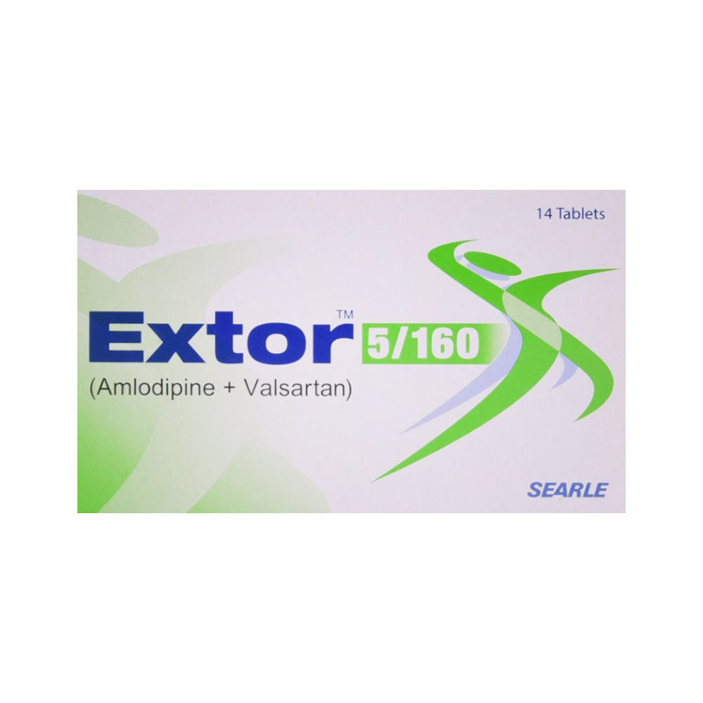EXTOR 5/160MG TAB Default Title - MamasJan Medicen