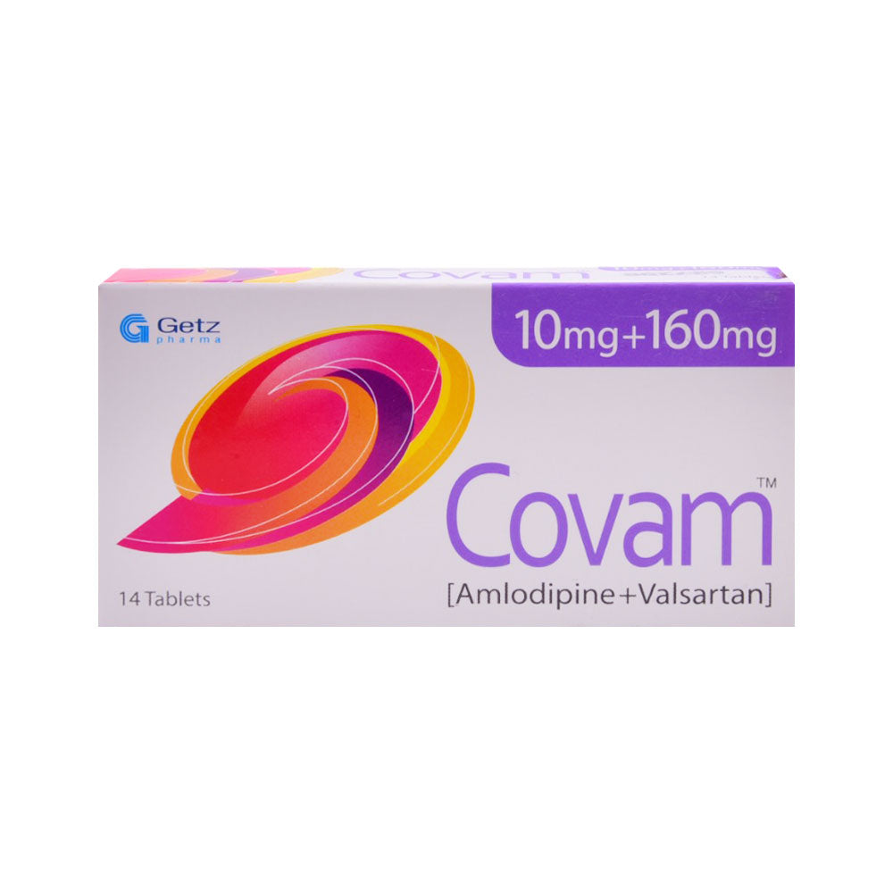 COVAM 10MG/160 TAB Strip - MamasJan Medicen