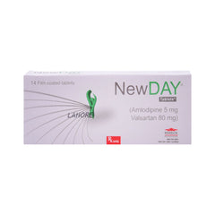 NEWDAY 5/160MG TAB/5/80 pic box? Stip - MamasJan Medicen