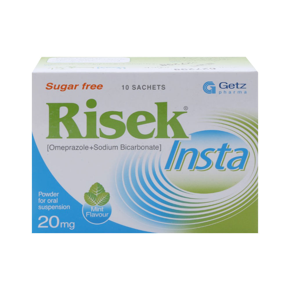 RISEK 20MG INSTA SACHETS 10S Default Title - MamasJan Medicen